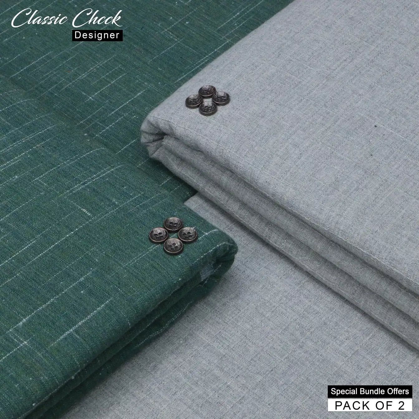 Classic Check Designer / PACK OF 2 - 336+347